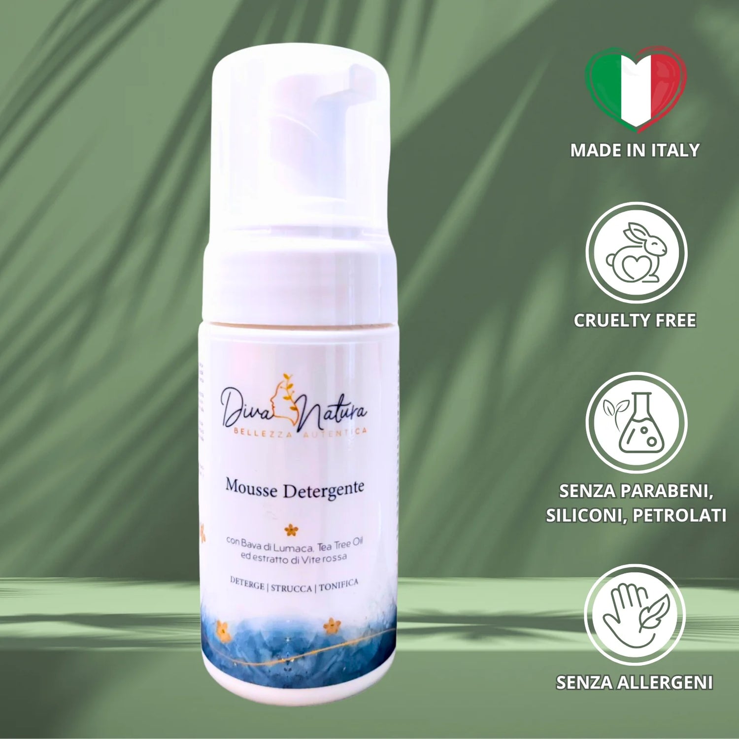 mousse-detergente-struccante-viso|divanatura.com